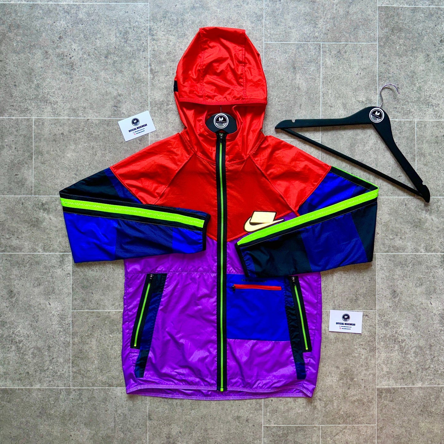 NIKE ‘MEEKZ’ JACKET - RED/PURPLE