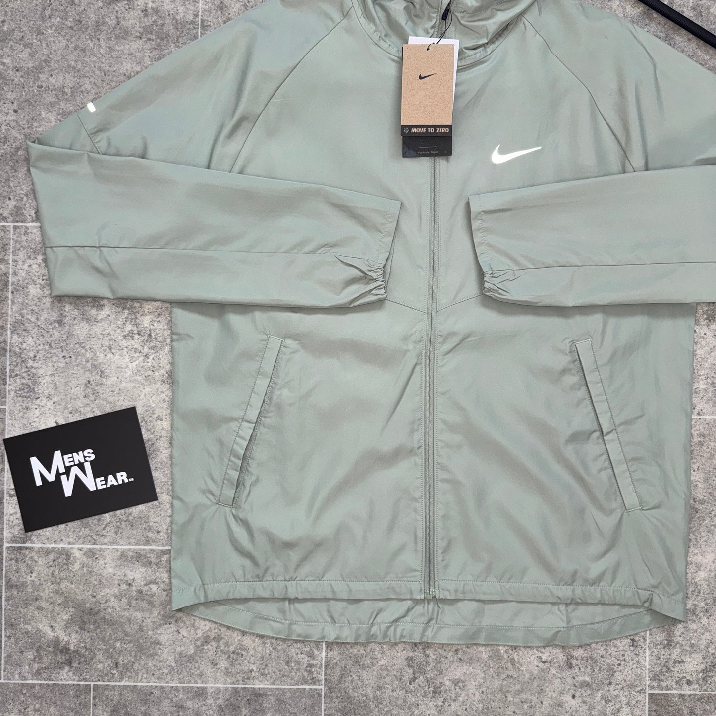NIKE REPEL WINDBREAKER - JADE HORIZON