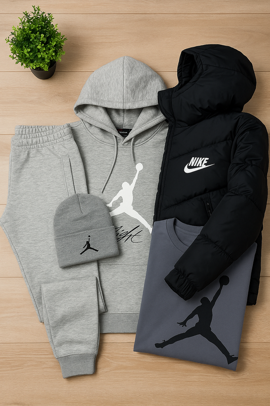 Ensemble Complet Jr™ – Sweat, Pantalon, Doudoune & T-shirt