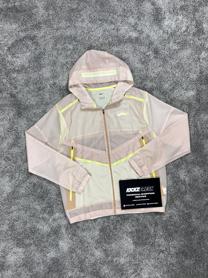 Nike Wildrun Windrunner Jacket Beige Lime
