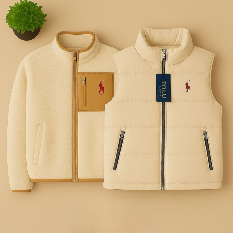 Ensemble Complet RL™ – Veste Polaire & Doudoune