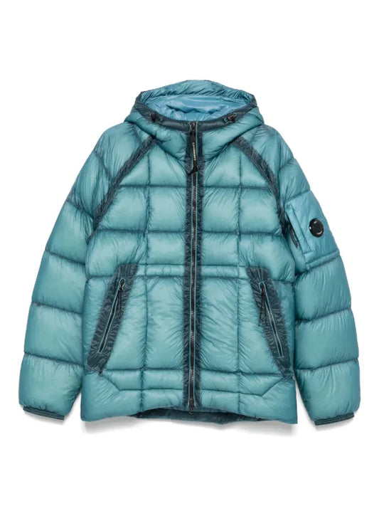 C.P Company - Doudoune C.P Bleu Océan