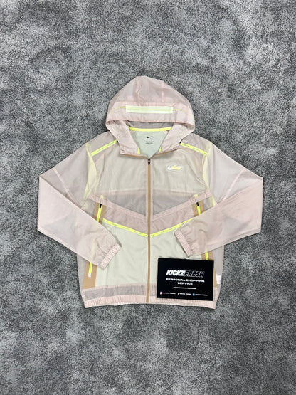 Nike Wildrun Windrunner Jacket Beige Lime