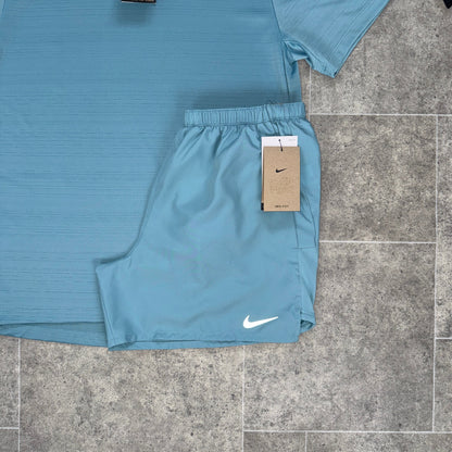 NIKE MILER 1.0 x CHALLENGER SET - DENIM TURQUOISE