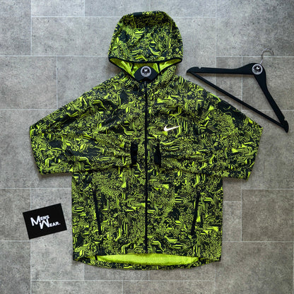 NIKE ‘EXCLUSIVE’ DIGITAL WINDBREAKER - NEON