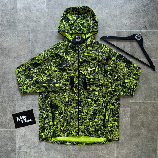 NIKE ‘EXCLUSIVE’ DIGITAL WINDBREAKER - NEON