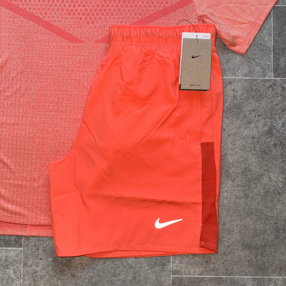 Nike dri-fit ADV techknit x challenger set - Salmon