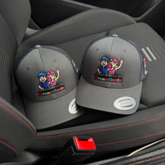 Creamfields 2025 Collab Cap ‘AMQ x OMW’ - Grey