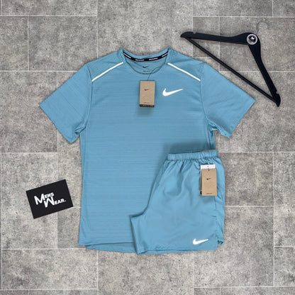 NIKE MILER 1.0 x CHALLENGER SET - DENIM TURQUOISE