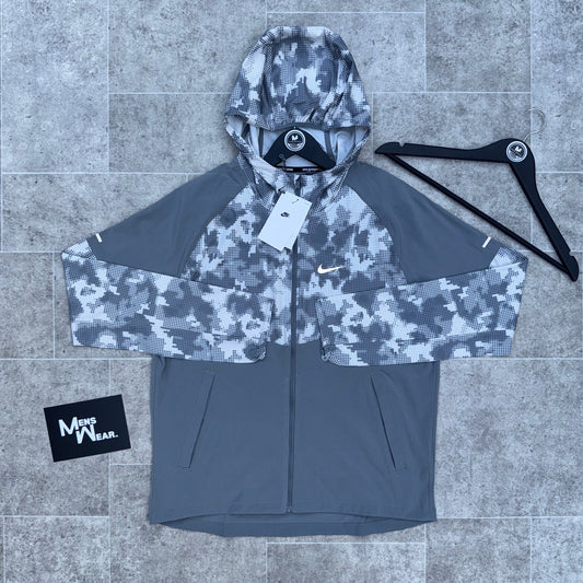 Nike Camo Windbreaker - Grey