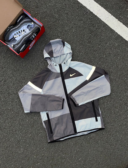 Nike patchworks jacket - Blue