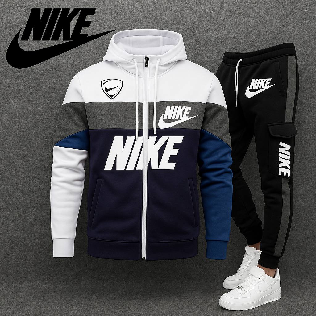 Ensemble NK™ – Survêtement bicolore à capuche pour homme